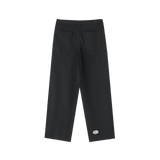 Straight-Leg Black TGBG Pants